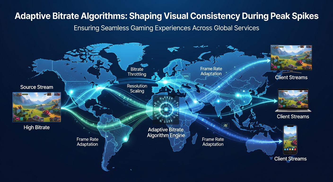 Global data centers managing streaming traffic for subscription gaming platforms during evening peak hours in May 2026